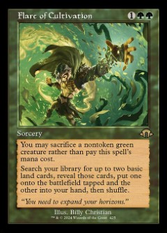 Flare of Cultivation Modern Horizons 3 Retro Frame